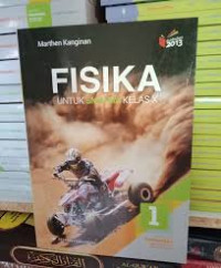 Fisika : untuk SMA/MA kelas X kelompok peminatan