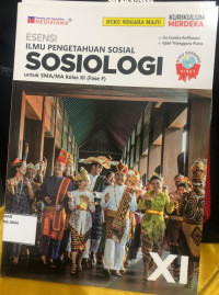 Ilmu Pengetahuan Sosial Sosiologi: Untuk SMA/MA Kelas XI (Fase F) Kurikulum Merdeka