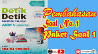 Detik-detik Asesmen nasional AKM Literasi